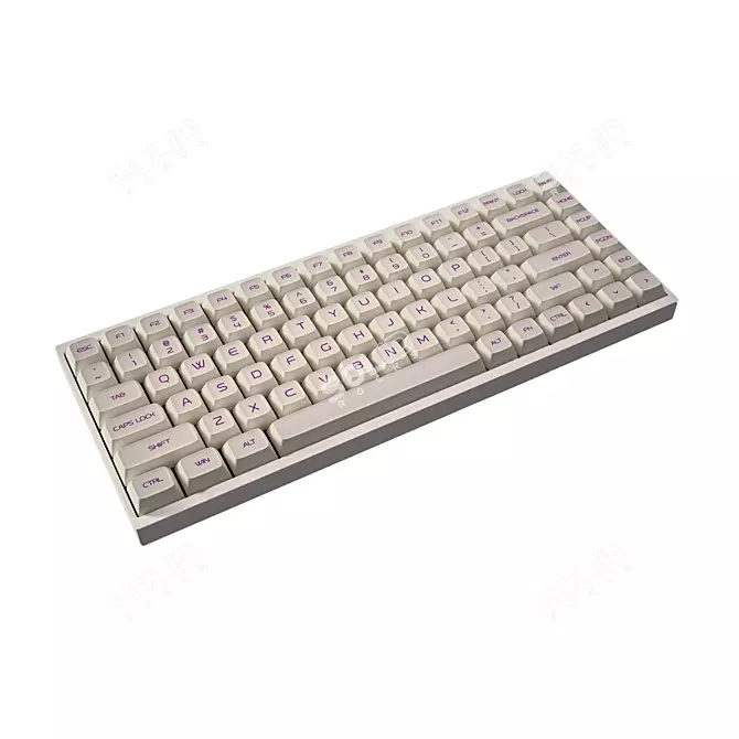 ErgoPro Mechanical Keyboard 3D model image 2