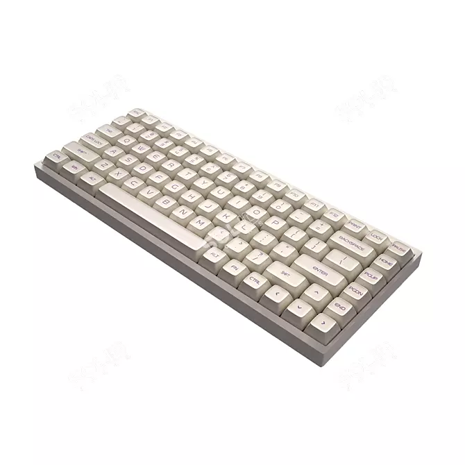 ErgoPro Mechanical Keyboard 3D model image 4