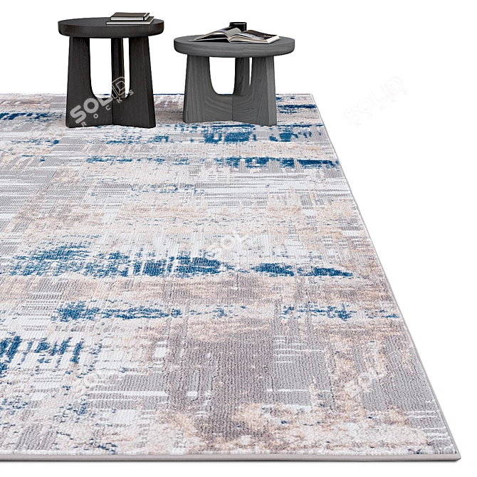 Elegant No. 214 Carpet 3D model image 2