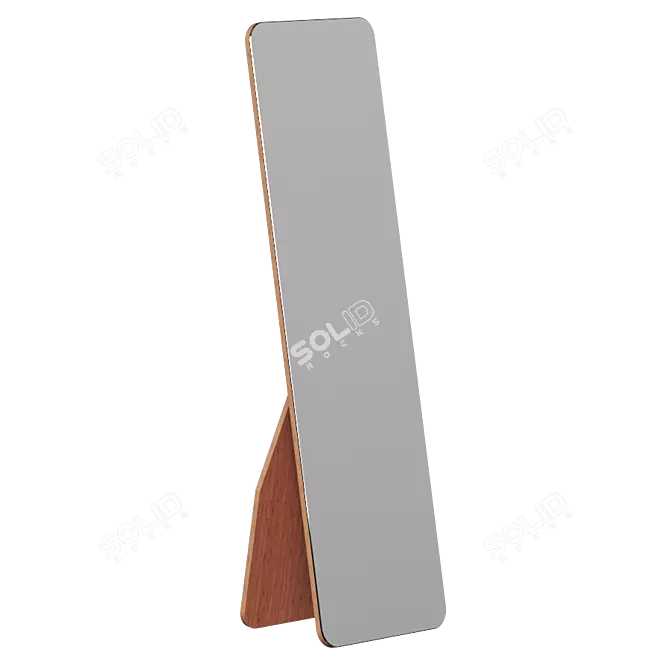  DIZY Modern Floor Mirror  3D model image 3