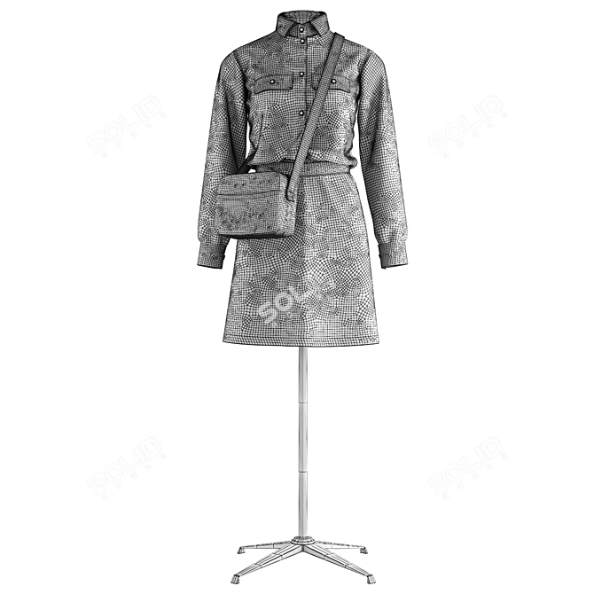 Fashion Display Mannequin 3D model image 3