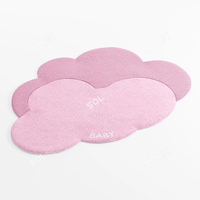 Dreamy Clouds Rug 3D model image 3