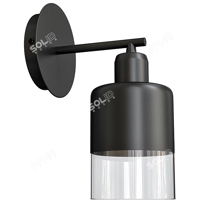 Alfa Basto Plafon 25720: Elegant Wall Lamp with Stunning Design 3D model image 1