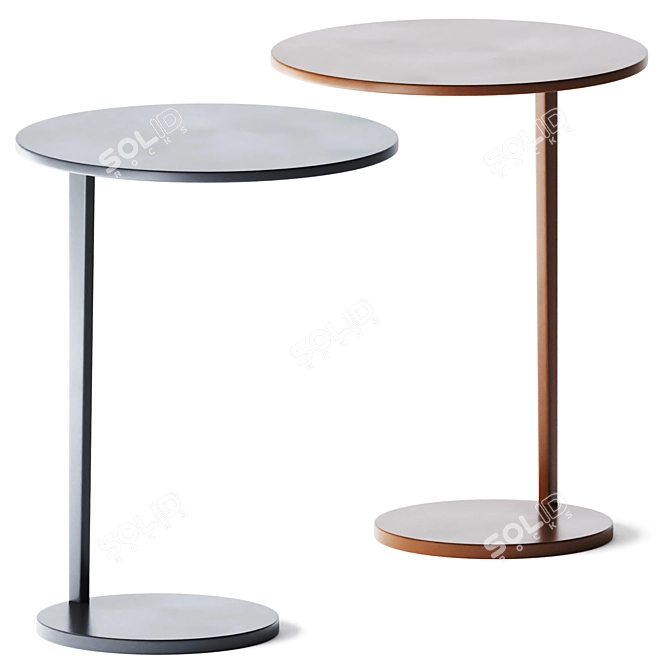  Stylish Cellular Side Table 3D model image 1