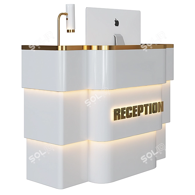 Optimized High Detail Reception 3D model image 3