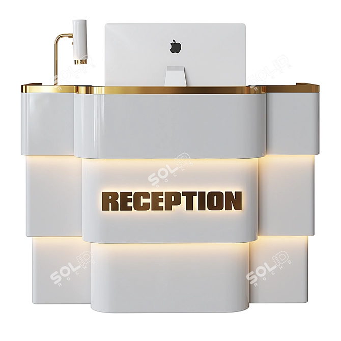 Optimized High Detail Reception 3D model image 4