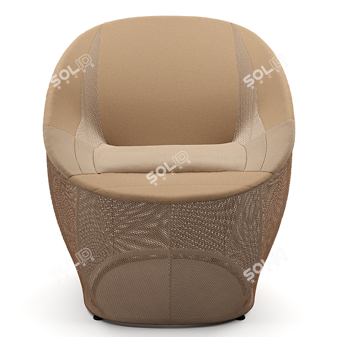 FlexiSeat: The Future Home Chair 3D model image 2