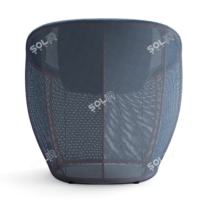 FlexiSeat: The Future Home Chair 3D model image 3