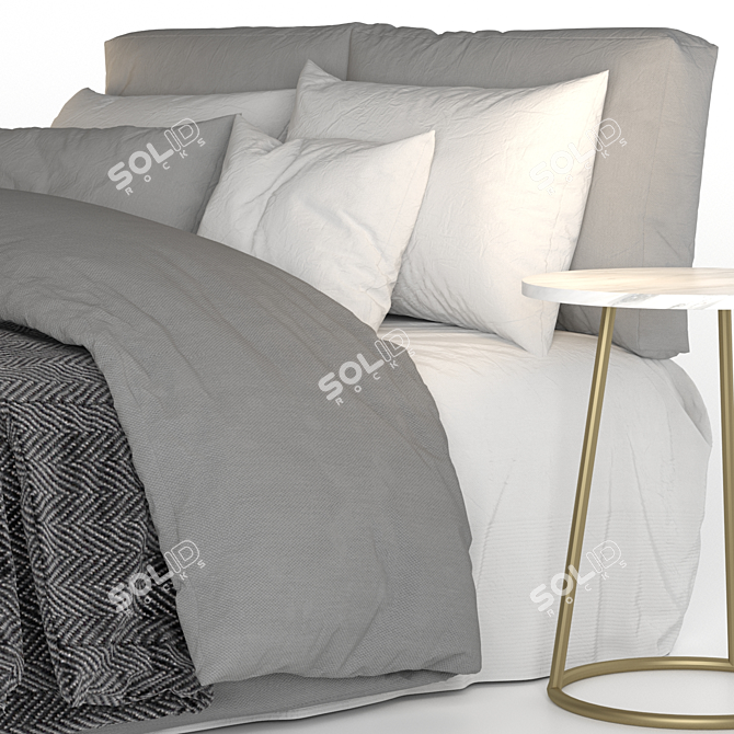 Luxury Bedding from Adairs Australia 3D model image 3