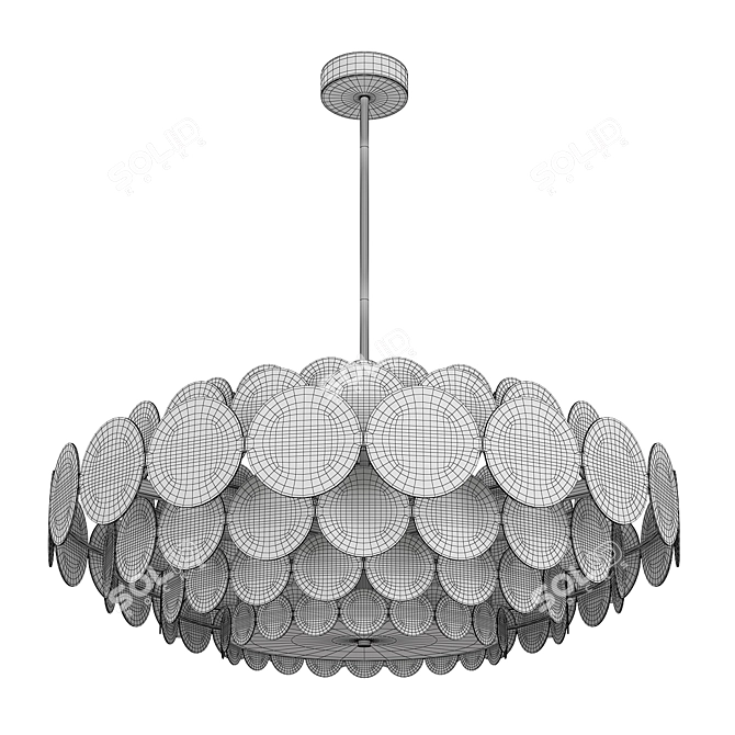 Sleek Asola Design Lamp 3D model image 2