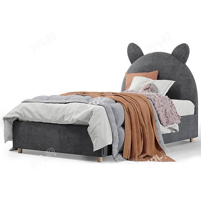 Cozy Cat Crib 3D model image 1