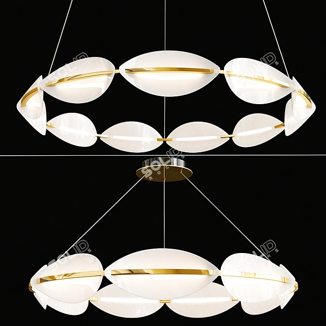 Kearney Modern Designer Lamps 3D model image 1