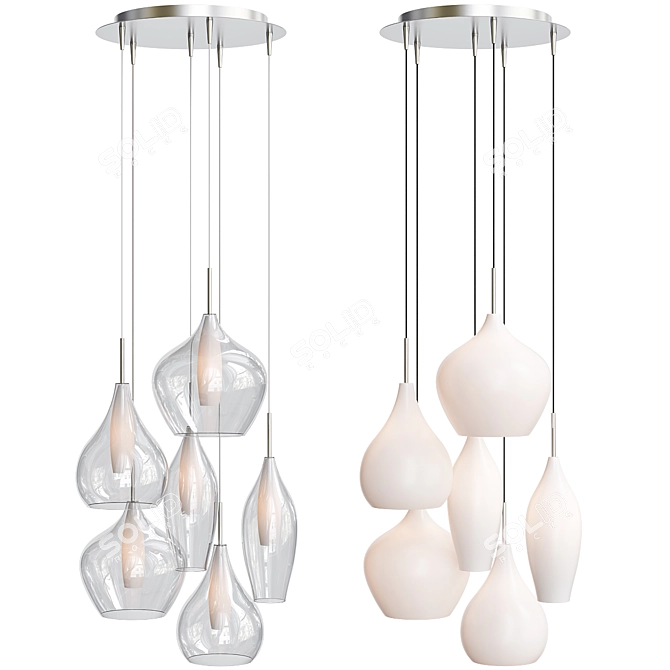 Lightstar Pentola Pendant Light - Elegant Illumination 3D model image 1