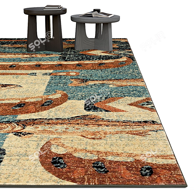 Luxury Carpets | Exclusive Collection 3D model image 2