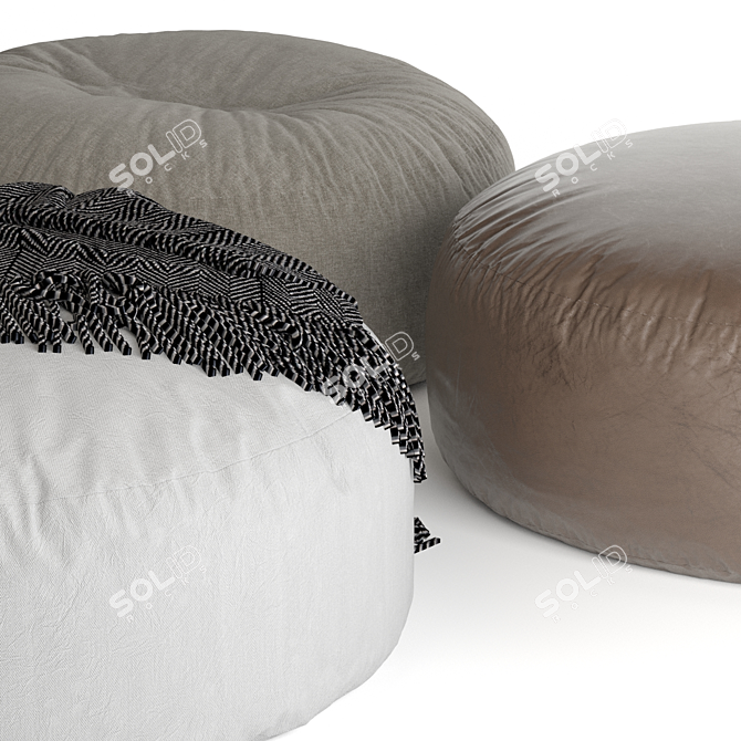 Elegant Set of Poliform Elise 3D model image 3