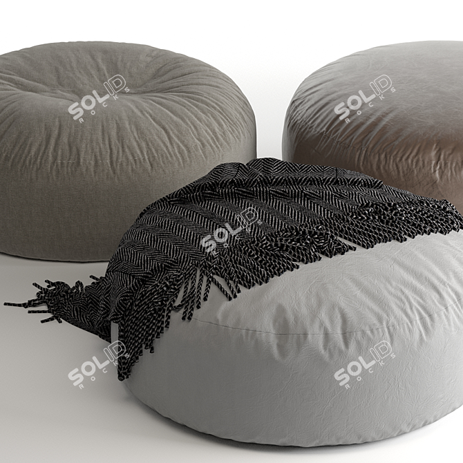 Elegant Set of Poliform Elise 3D model image 4