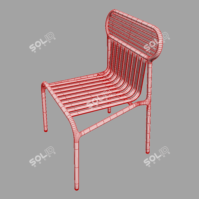 Cozy Comfort Chair 3D model image 2