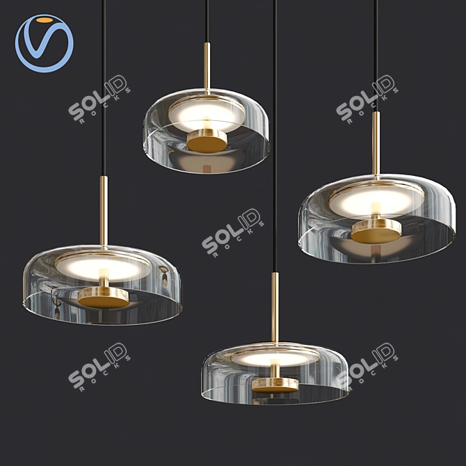 Nuura Blossi 1 Pendant Light 3D model image 1