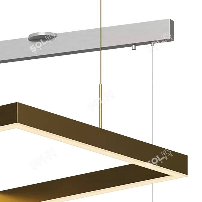 Prometheus Square Pendant 3D model image 4