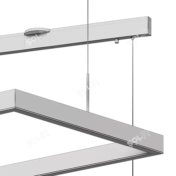 Prometheus Square Pendant 3D model image 5