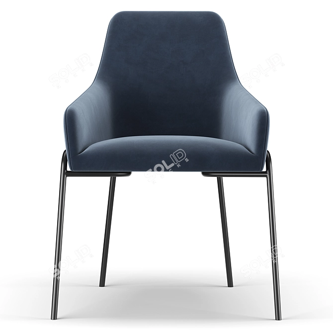 Energetic Seat: The Jolly Chair 3D model image 3