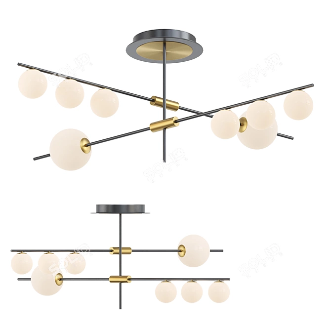 Lampatron AUREATE 8 Pendant Light 3D model image 1