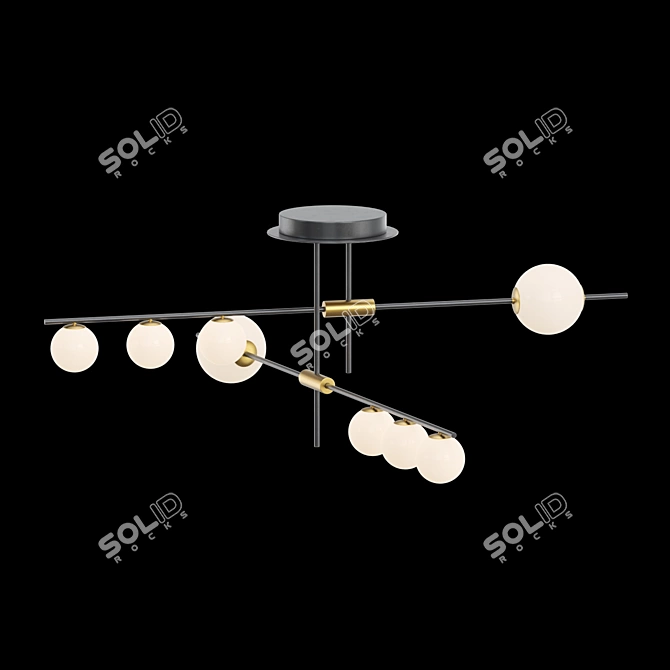 Lampatron AUREATE 8 Pendant Light 3D model image 2