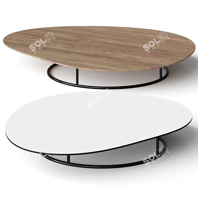 Fioroni Soglino Designer Coffee Tables 3D model image 1