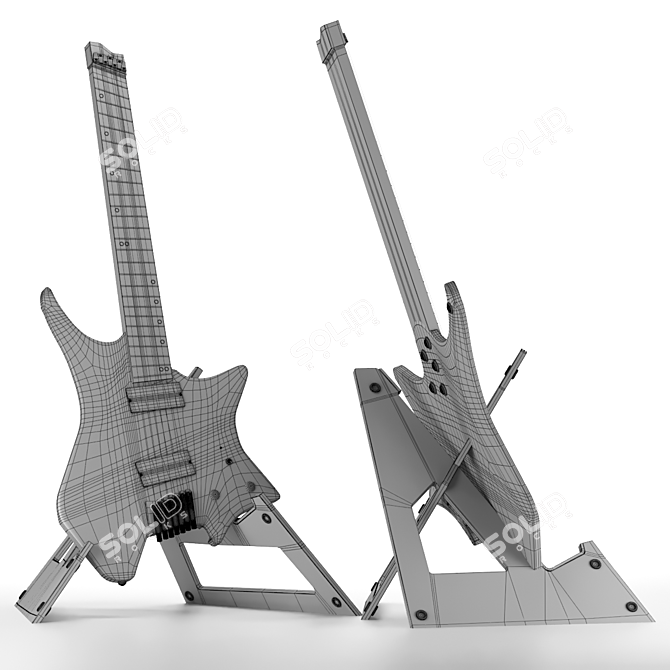 Unleash Your Shredding Potential: Strandberg Guitars 3D model image 3