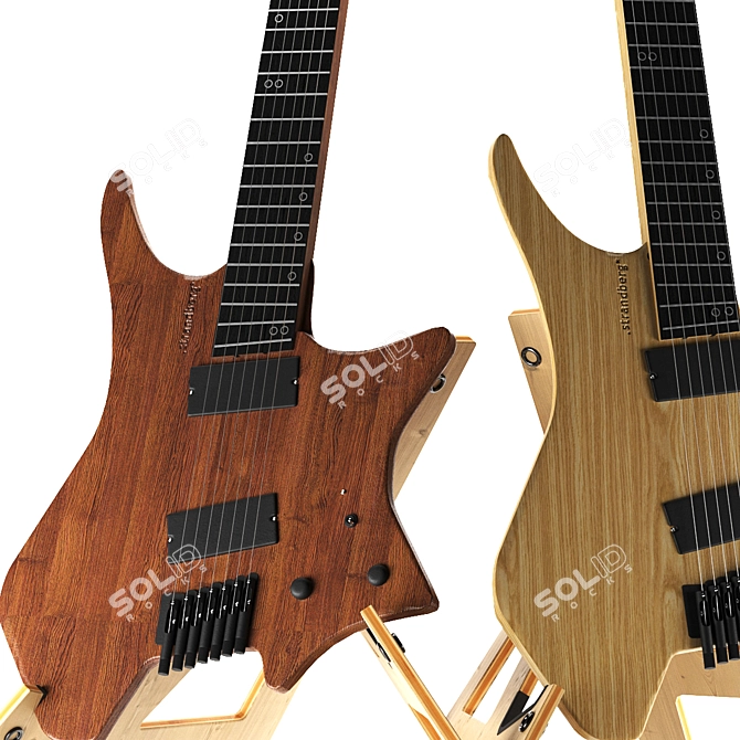 Unleash Your Shredding Potential: Strandberg Guitars 3D model image 6