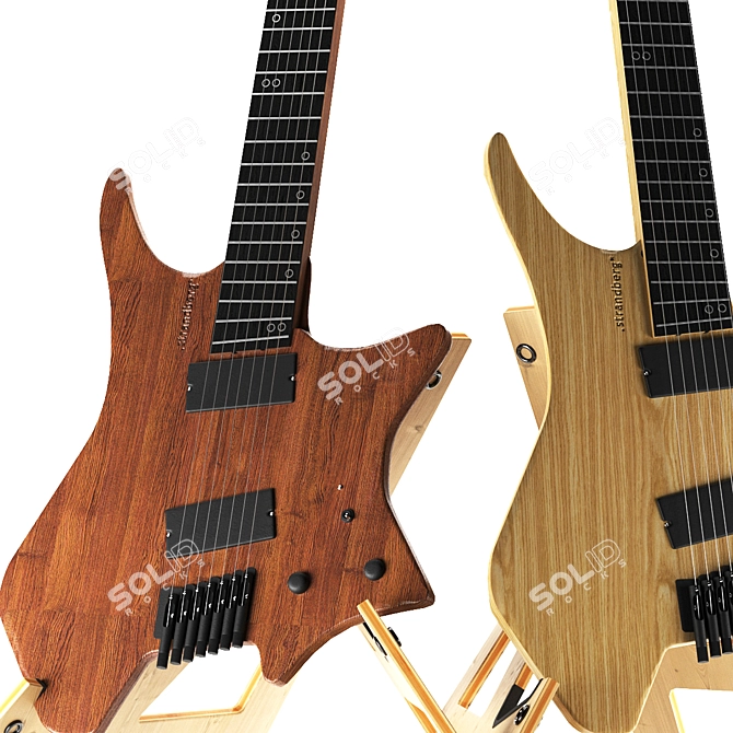 Unleash Your Shredding Potential: Strandberg Guitars 3D model image 7