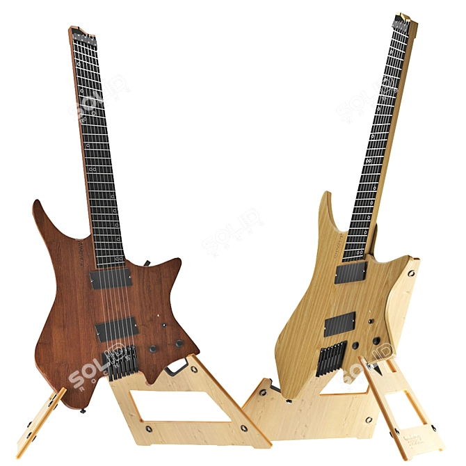 Unleash Your Shredding Potential: Strandberg Guitars 3D model image 12