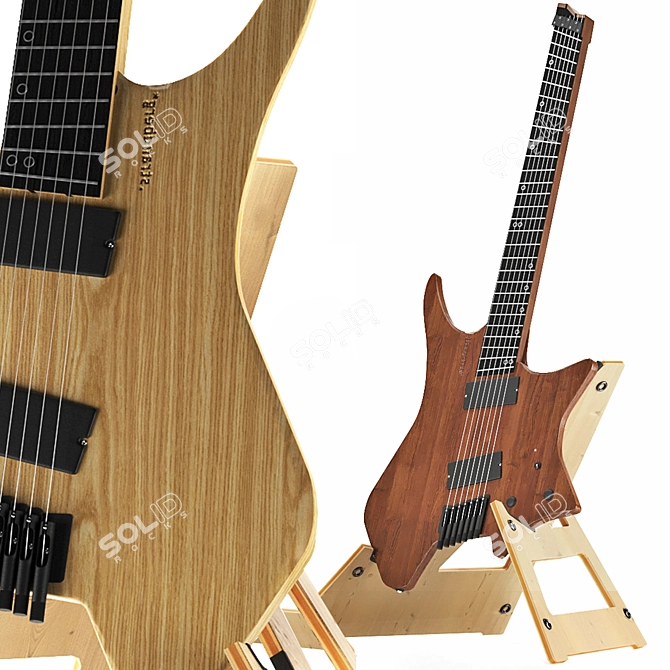 Unleash Your Shredding Potential: Strandberg Guitars 3D model image 14