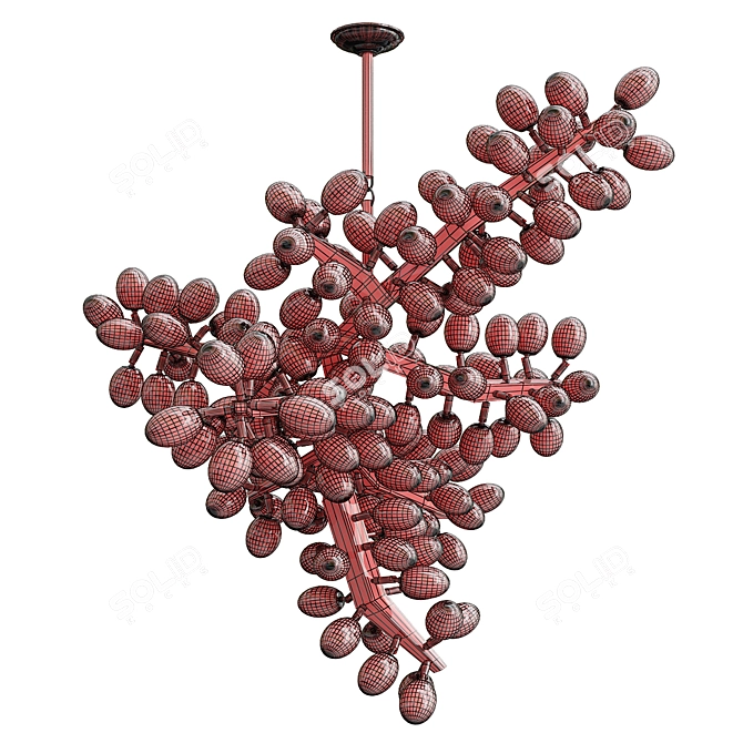 Elegant Valiant Vertical Light 3D model image 3