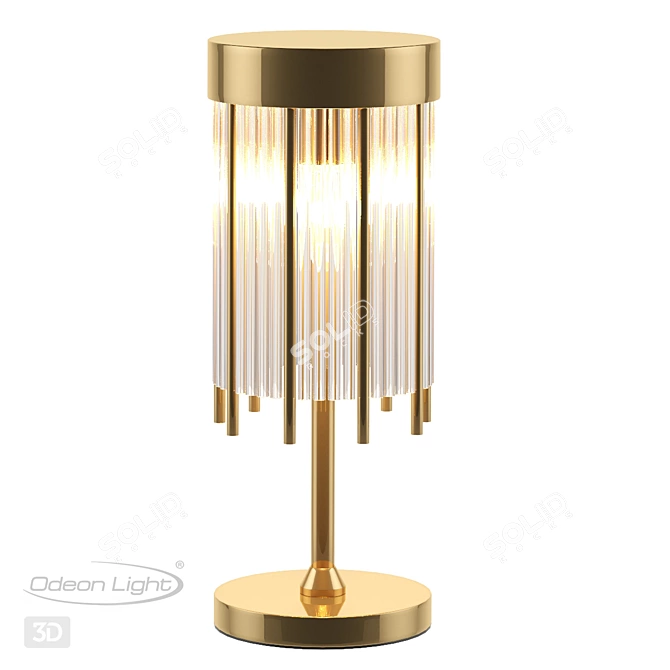 Hall Collection Odeon Light YORK Table Lamp 3D model image 1