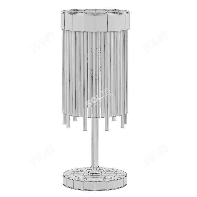 Hall Collection Odeon Light YORK Table Lamp 3D model image 2