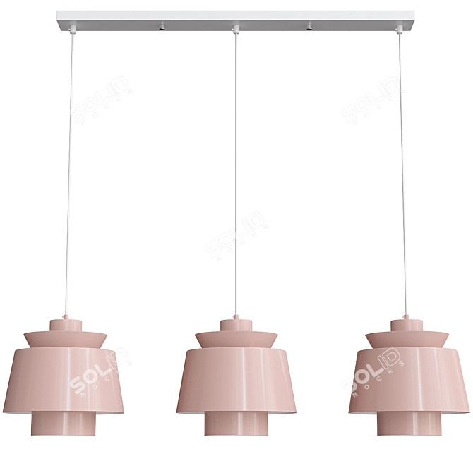 Anzazo Pendant Light: Modern Elegance 3D model image 3