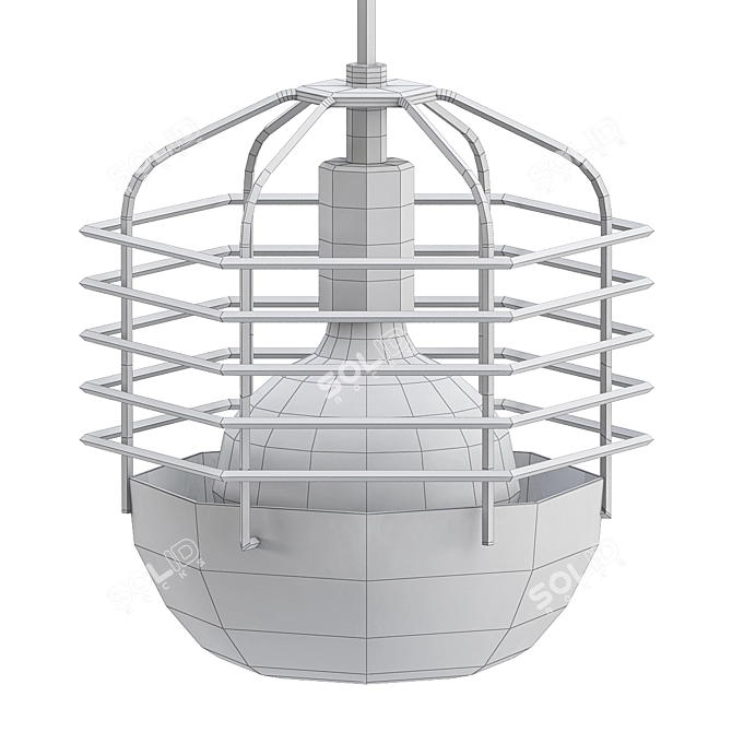 Bluff City Pendant Light 3D model image 2