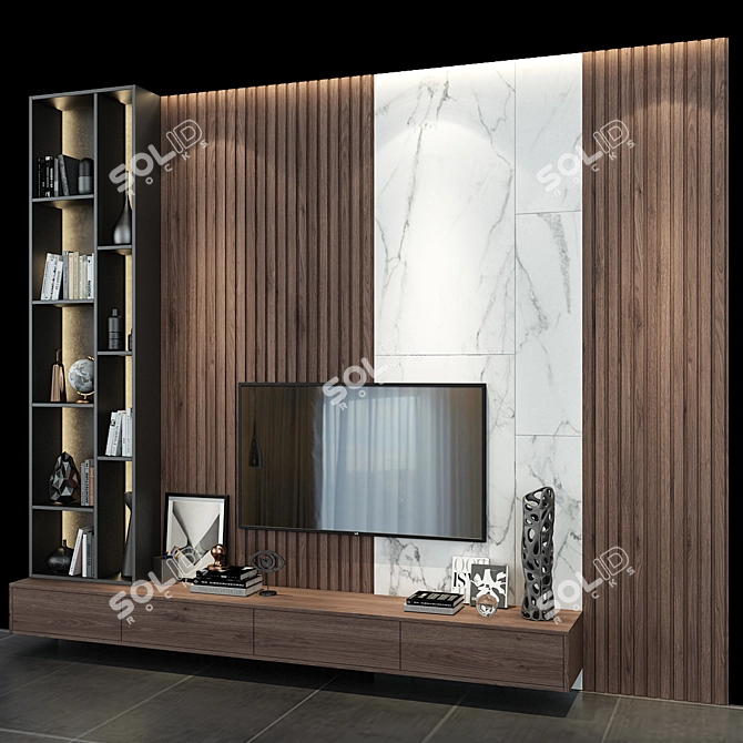 Modern Cabinet Furniture 3D model image 3