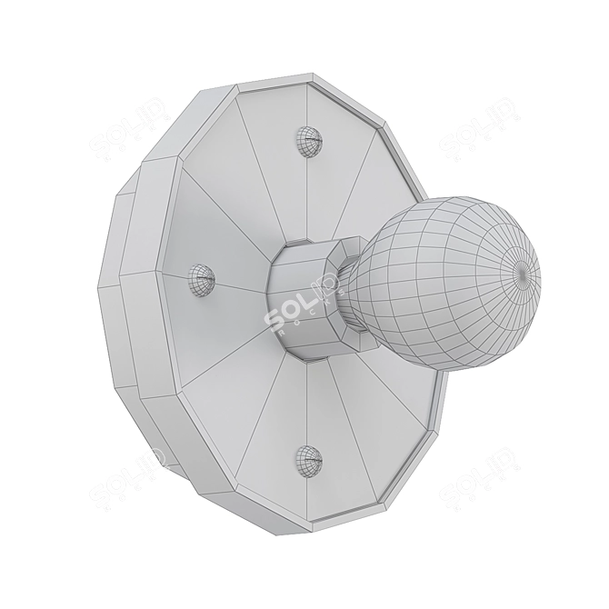 Modern Illumination Solution: Pop Round 3D model image 2