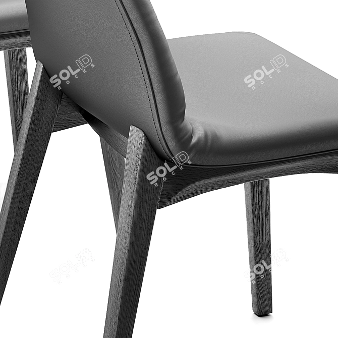 Elegant Bonaldo Ninette Chair 3D model image 2