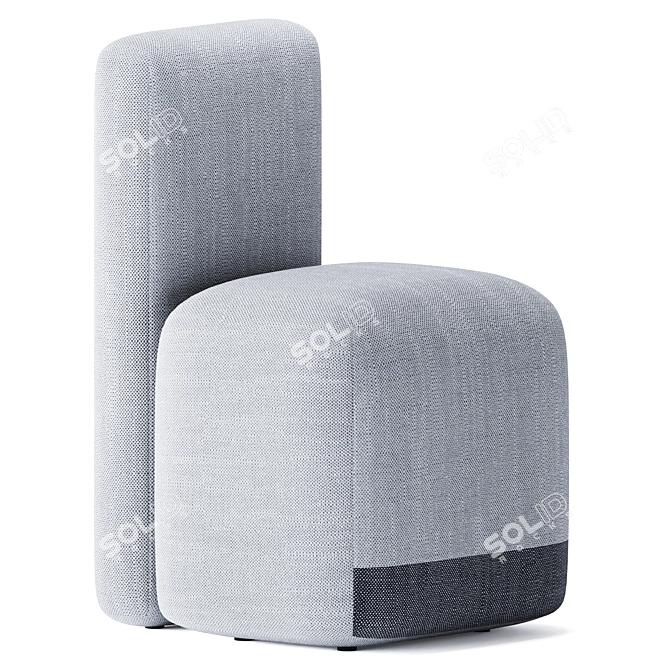 Stylish Season Armchair: Comfort in Every Detail 3D model image 1