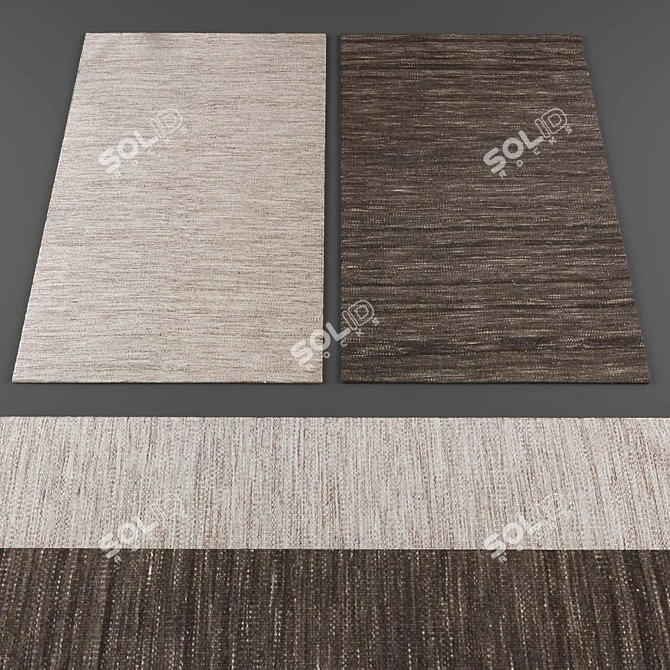 Elegant Rug Collection 314 3D model image 3