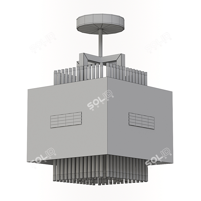 Contemporary Designer Lamp SELLA 3D model image 2