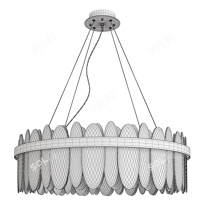 Sleek 2013 Pierre Design Lamp 3D model image 2