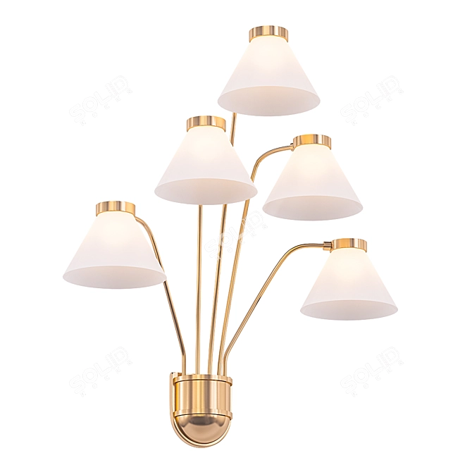 Illuminating Elegance: The Roosevelt 3D model image 1