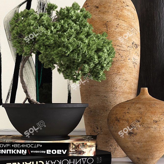 Polys Decorative Set 3D model image 3