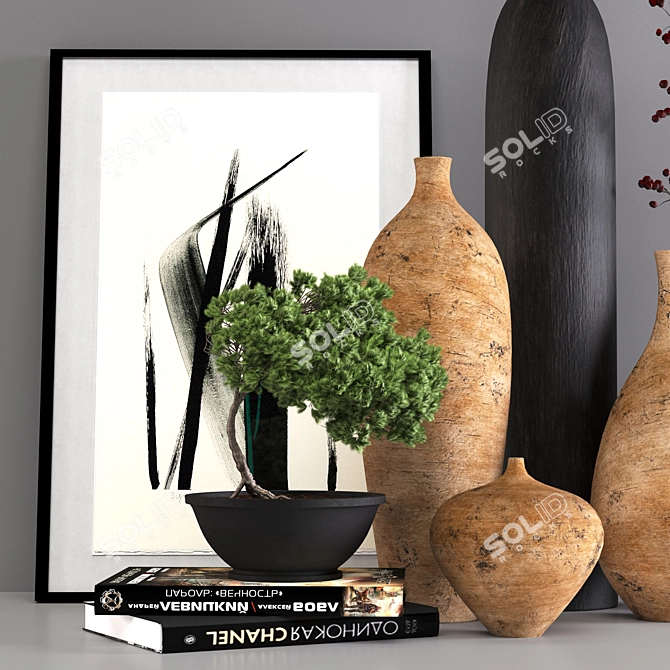 Polys Decorative Set 3D model image 4