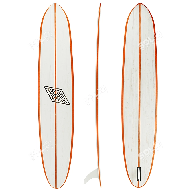 Surf into Fun with Serfboards 3D model image 1