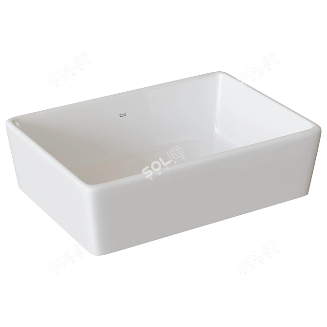 Roca Mila Overlay Sink 3D model image 1